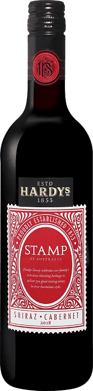 Купить красное вино Stamp Shiraz Cabernet South Eastern Australia Hardy’s 2...